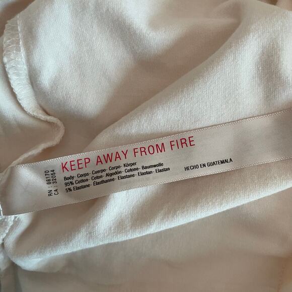 Free People Movement Hot Shot Tee Romper Clay Cream Size Medium - Picture 12 of 13